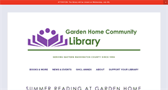 Desktop Screenshot of gardenhomelibrary.org